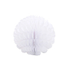 Бумажное украшение Цветочный шар-соты 20 см, белый