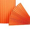 Веер-гармошка 180г/м 60 см, оранжевый