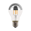 Лампа филаментная A60 E27 W4 K2700 Серебро